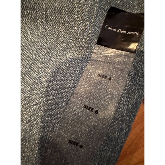 Calvin Klein Women’s Cuffed Jeans – Size 6 – New with Tags $69 - Picture 11 of 11